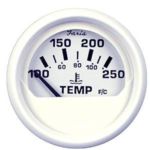 dress white water temperature gauge 