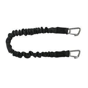 BUNGEE SNUBBER WITH SS HOOK / BLACK - 24"