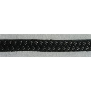 double braided polyster rope 3 / 16" black