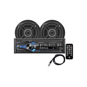 Digital Media Receiver with Bluetooth® Antenna and 6.5" Speakers