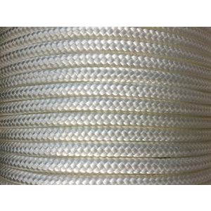 double braided nylon rope 3 / 8" white