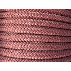 double braided nylon rope 3 / 8" burgundy