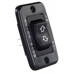 SINGLE SLIDE-OUT SWITCH - BLACK