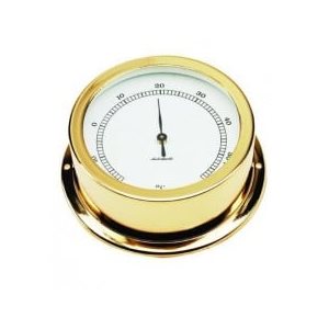thermometer, gold pl.50mm