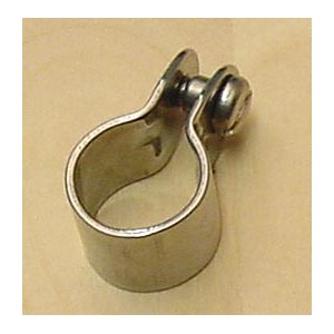 STAINLESS BOAT TOP CLAMP 1'' O.D. TUBING